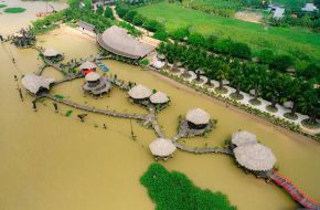 Explora el ecoturismo de Cồn Én, ubicado entre las provincias de Đồng Tháp y An Giang